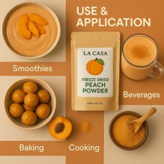 Peach powder