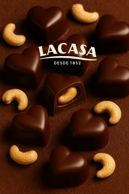 Heart Shaped Dry Fruits Chocolate - Image 6