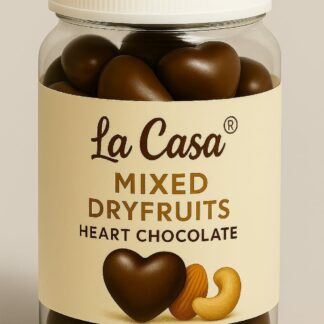 Heart Shaped Dry Fruits Chocolate